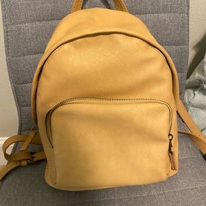 Tan Mini Backpack